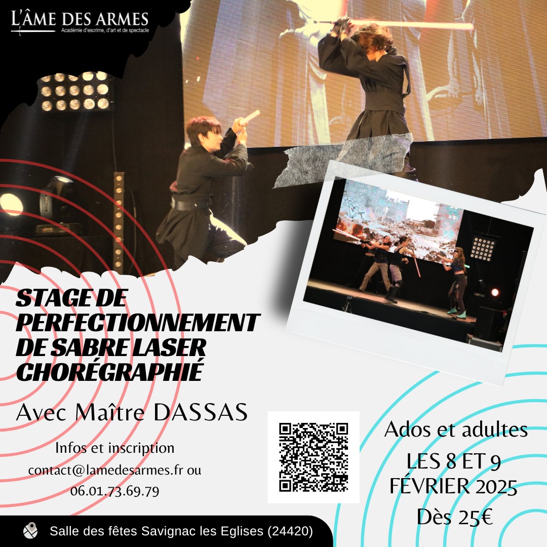 Stage de perfectionnement Sabre Laser artistique Chorégraphié 1