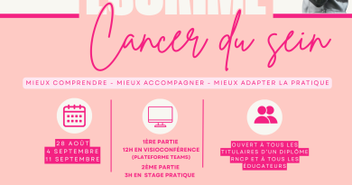 « Escrime & Cancer du Sein : mieux comprendre, mieux accompagner, mieux adapter la pratique »